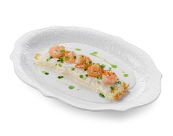 Омлет с креветками